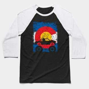 Monster Truck Colorado 4X4 Baseball T-Shirt